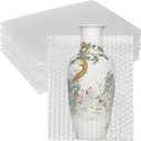 14 Pack Clear Bubble Out Bag Pouches,18x22 inch Large Bubble Bag for Extra Protection,Double Walled Shockproof Bubble Cushioning Wrap Bag Pouches for Storage,Shipping,Moving,Packing Supplies