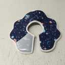 Soft Cat Recovery Collar,Adjustable Cat Cone, Protective Cone Collar After Surgery for Cats (Starry Sky, S)