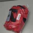Extra Large Storage Duffle Bag with Zippers and Handles, Big Foldable Duffle Bag for Travel (Red)