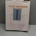 Towel Warmer Bucket38L Large Towel Warmer Bucket, Foldable Heated Towel Warmers for Bathroom and Spa, 4 Heating Modes,Auto Shut-Off (30/60/90 Min),Fits Towels, Bathrobes, Blankets