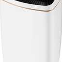 Dehumidifier, silent design, intelligent humidity control, 24-hour timer, smart touch screen, suitable for home, bathroom, wardrobe, RV