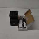 Hundop Knife Set, 15 Pcs Black Knife Sets for Kitchen with Block Self Sharpening, Dishwasher Safe, 6 Steak Knives, Anti-Slip Handle