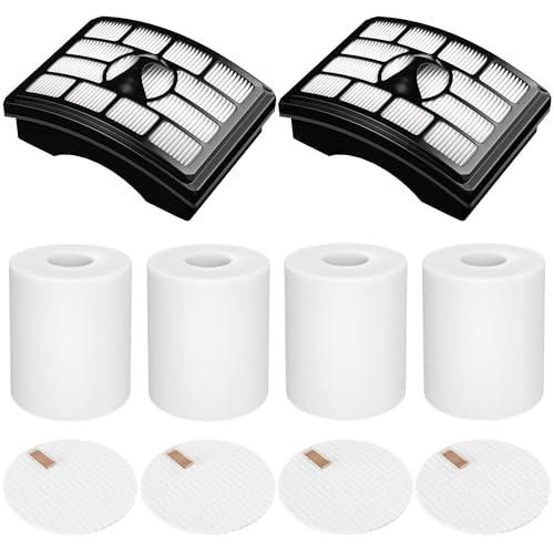 Vacuum Filter Replacement for Shark Rotator Pro Lift-Away NV500, NV501, NV502, NV503, NV505, NV510, NV520, NV552, UV560, Part # XFF500 & XHF500 (2 Post Filters + 4 Foam & Felt Filters)