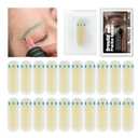 BrowAid Practice Bandage Realistic Practice Eyebrow Tattoo for Beginners Precision Brow Design Disposable PMU Supplies Pack of 20