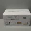 Wisuce Bamboo Desk Organizer - Mini Bamboo Desk Drawer Tabletop Cosmetic Storage Organization for Office or Home White