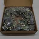 Lambs Ear Wreaths for Front Door, 18 Inch Green Artificial Berries Wreath for Spring Summer, Farmhouse Wreath for Porch, Indoor Outdoor Decor