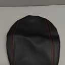 Center Console Cover for 2024 2025 2026 Ford Ranger Accessories Armrest Cover Truck Premium Leather Anti-Scratch Middle Console Arm Rest Lid Seat Cover Protector(Red Line)