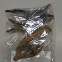 CHANDAT Flat Hair Clip 6 pcs Lay Down Claw Clips Hair Accessories for Women -Brown