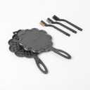 HAWOK Cast Iron Heart Shaped Waffle Iron Waffle Maker
