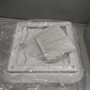 Fitop Bathroom Exhaust Fan with Light, 110 CFM 43W 1200LM Ceiling Mount Shower Ventilation Exhaust with Light, 1.0 Sones Bathroom Vent with Light, Bathroom Fan LED Light 3000K/4000K/5000K (White)