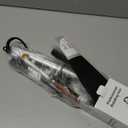 2 in 1 Fast Heating Electric Hair Iron for Hair Styling, Auto-Off Function, with 3 Adjustable Levels, Rotating Roller Curling Wand (Wthite)