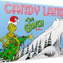 Candy Land: The Grinch Board Game, Play as Who-Ville Characters and Race to Mt. Crumpit, Classic Preschool Game for Kids and Families, Ages 5+, 2-4 Players, Officially Licensed Dr. Seuss Merchandise