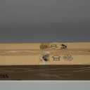 VEELIKE Peel and Stick Floor Tile Waterproof Vinyl Plank Flooring Taupe Brown Wood Laminate Flooring 32-Planks Self Adhesive Renter Friendly Vinyl Floor Tiles for Bathroom Bedroom Living Room 6''x36''