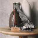 Cabilock 2Pcs Rope Incense Holder Stand with Ash Catcher Tibetan Style Indoor Fragrance Burner Plate for Home D Cor and Relaxation