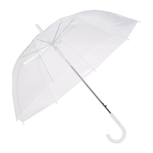 6 Clear Round Umbrella for Rain, Bubble Umbrella for Wedding, With Wide Coverage, 31 Inch