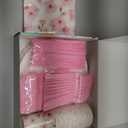 APOWBLS Cherry Blossom Flowers Party Decorations Tableware, Cherry Blossom Party Supplies For Birthday, Baby, Bridal Shower, Plate, Cup, Napkin, Cutlery, Spring Floral Table Decorations, Serves 24