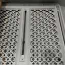 MYPET Universal Pet Gate: 26 - 42 Wide Dog Gate for Doorways with Pressure Fit or Swinging Door Hardware Mounting Types Included: 26" Tall; Gray