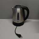 Stainless Steel Electric Kettle, 1.8 Liters Tea, Coffee Kettle & Hot Water Boiler, 360° Swivel Base, BPA Free, Auto Shut-Off, Boil-Dry Proof, 1100W