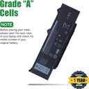 DR02P Laptop Battery Replacement for Dell Latitude 5350 5440 5450 5540 5550 7455 3340 3440 3450 3540 3550 5340 Precision 3480 3490 3580 3590 Series 02X1V9 2X1V9 RXF9T 803W6 WYJ45 11.4V 54Wh
