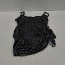 Eomenie One Piece Swimdress Swimsuits for Women Tummy Control Swim Dresses Skirt Bathing Suit (X-Large, Black Polka Dot)