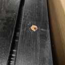 LITTLE TREE 63-Inch Home Bar Table, 2-Tier Storage Shelf Mini Bar Unit, Kitchen Pub Table, Small Indoor Bar Counter, Black