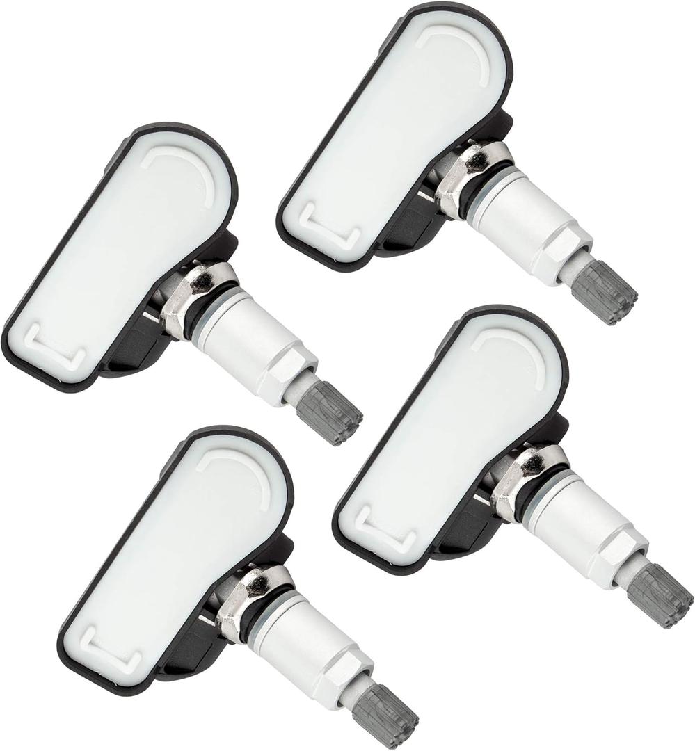 Qty(4) BOXI Tire Pressure Sensor TPMS for Mercedes-Benz C E S CL CLA CLS G GL GLK/for Smart Fortwo A0009050030Q05 A0009050030 (Pack of 4)