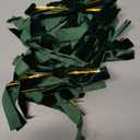 Glitinsel Dark Green 24 Pcs Velvet Bows Christmas Tree Ornaments Valentines Day Bows Decoration for Garland Home Coquette Wedding Decor (5 x 7 Inch,Width of 1")