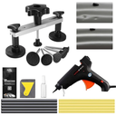 Super PDR Dent Puller Kit, Car Dent Removal Kit with Bridge Puller, Small Dent Puller for Auto Dent Removal, Small Dents, Door Dings and Hail Damage