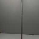 BRIOFOX Industrial Shower Curtain Rod - Never Rust Non-Slip 43-72 Inch 304 Stainless Steel, Brushed Nickel
