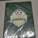 1 Green 9-Pocket Side-Loading Card Album, 20 Pages 360-Card Capacity - Portable Binder for Sports Trading Cards (Soccer, Baseball, Basketball, Football), Secure Snap Closure Collector Album