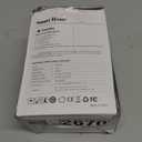 Power Strip Tower with Multiple Outlets, Flat Plug Surge Protector Tower Extension Cord with 12 AC Outlets 4 USB Ports (2 USB C), 10FT Cord Power Tower Surge Protector for Home Office Dorm Room, White