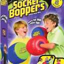 Socker Boppers Inflatable Boxing Pillows - One Pair Boppers colors will vary, Box and Bop, Durable Vinyl, Active Outlet That Aids in Agility, Balance and Coordination, Safe Fun Indoor or Out