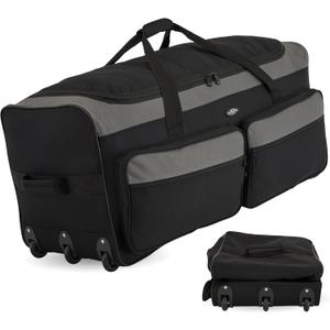 Travelers Club 36" Asgard 3-Wheel Rolling Duffel Bag