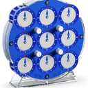 CuberSpeed Qiyi Magnetic Clock 2024 Edition - Blue - Puzzle - Ages 6+