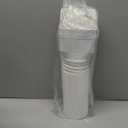 1 Pack White-Rain Gutter Downspout Extensions, Gutter Extender for Rainwater Drainage Flexible, Down Spout Drain Extension Pipe, Extendable from 21 to 62 Inches (Fit 3"x 4" downspouts)