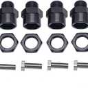 12mm to 17mm Wheel Hex Hub Adapter Extension Conversion for 1/10 RC Car and Upgrade 1/8 Tires