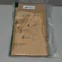 Vitalizart Paper Gift Bags With Ribbon Handles Set of 10 Cream White Bulk Reusable For Gift Wrap Girls Kids Birthday Bridal Shower Party Favors Goodie Bags Candy Christmas 6.1"x2.95"x5.71" Mini