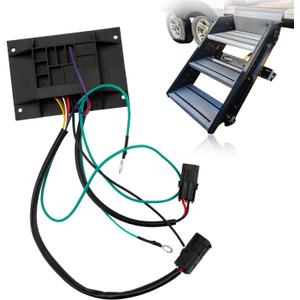 Electric Step Controller Module Electric Step Control Brain Compatible with Coach Step, Stromberg Carlson Sliding Step Repalce# 301702