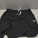 Calvin Klein Women’s  French Terry Iconic CK Logo Joggers (X-Large, Black)