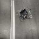 RV Table Wall Mount Bracket, Removable RV Table Slider Rail Stable Support Anodized 20in Long Lifespan for Camping Vehicle Motorhome Trailer with Pair of Buckles