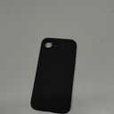 Vooii Compatible with iPhone 16e Case, Liquid Silicone Upgrade [Camera Protection] [Soft Anti-Scratch Microfiber Lining] Shockproof Phone Case for iPhone 16e 6.1 inch - Black
