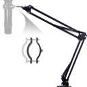 48MP 4K 1080P HDMI USB Digital Camera Electronic Microscope C Mount Lens Ring Stand Spot Light for Phone Repair Soldering Tools(Only Ring Stand)