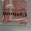 Christmas Valentines Pillow Covers 18x18 Inch Set of 2, Farmhouse Boho Valentines Day Decoration Couch Pillow Cases, Red Accent Pillows of Bed, Sofa Bedroom Living Room Home Decor Cushion Cover