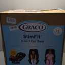 Graco Slimfit 3-in-1 Convertible Car Seat, Slim Car Seat with Space-Saving Design, Highback Booster Seat with 10-Position Headrest, Rear Facing and Forward Facing Carseat, Jarret, Manufacturing date: 03-04-2026