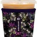 Sok It JavaSok Iced Coffee & Cold Soda Insulated Neoprene Cup Sleeve (After Dark, Small: 16-20oz)