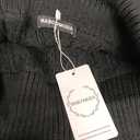 MASCOMODA Womens Sweaters Off The Shoulder Long Sleeve Cable Knit Sweater Loose Chunky Pullover Dressy Work Tops Fall Fashion (Large, Black)