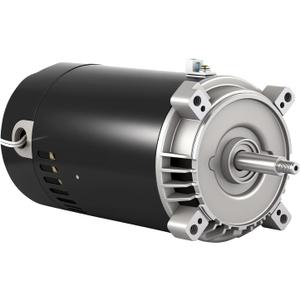 UST1102 Pool Pump Motor 1 HP Compatible with Hayward Super Pump, Super II, Max Flow, Northstar & Jacuzzi Magnum Pump, 1.0 Horsepower Single Speed Round Flange Pool Motor 115/230V 3450 RPM 56J Frame