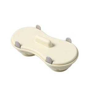 2 Cavity Microwave Egg Cooker, Breakfast Double Row Egg Cooker, Poached Egg Cup Kitchen Cooking Gadgets (Pale Goldenrod)