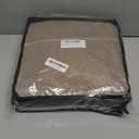 ULTICOR 4-Piece, 1 Seat Recliner Cover, Velvet Stretch Reclining Chair Covers for 1 Cushion Reclining Sofa, Single Seat Recliner Couch Cover, Thick, Very Soft, Machine Washable (Taupe)