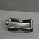 MARCATO Made in Italy Atlas 150 Classic Manual Pasta Maker Machine, Chrome Steel with Black Hand Crank. Makes Lasagna, Fettuccine & Tagliolini.